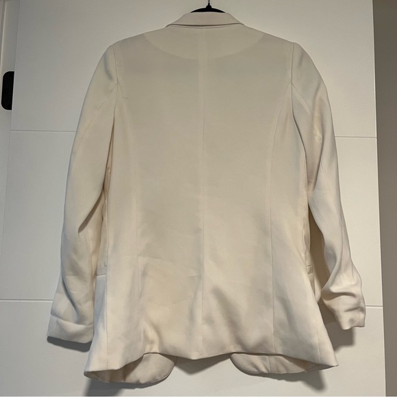 H&M | White Blazer Jacket - Picture 6 of 16